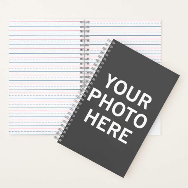 Carnet Votre photo ici (À l'intérieur)