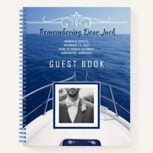 Carnet Votre propre service de commémoration de bateau p