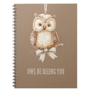 Carnet Vous allez voir Hibou Arc