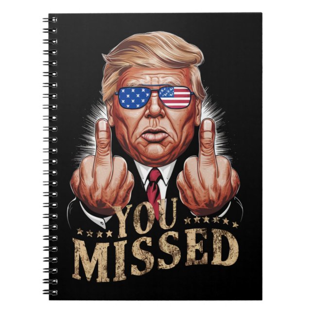 Carnet Vous avez manqué l'élection américaine de Donald T (Devant)