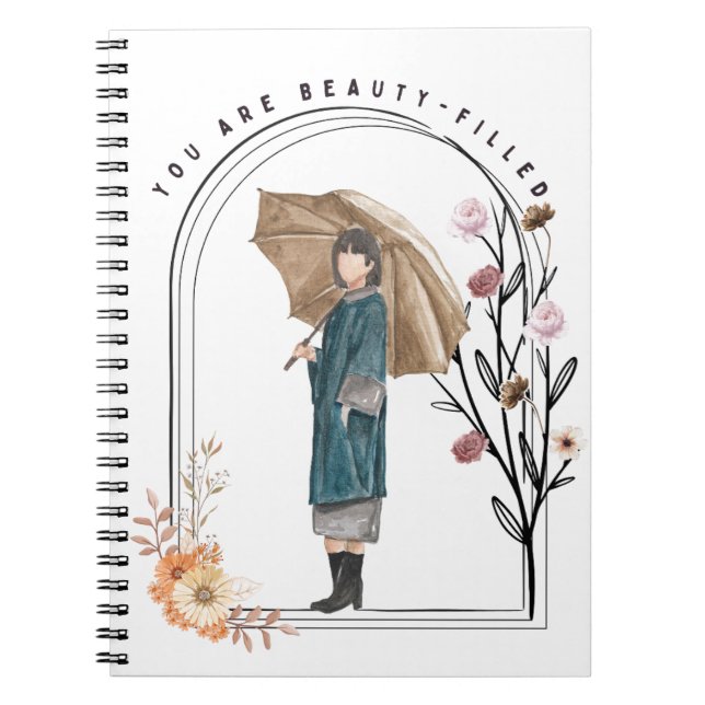 Carnet Vous Êtes Plein De Beauté (Devant)