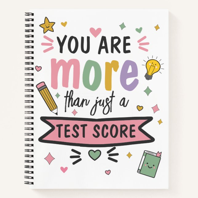 Carnet Vous êtes plus qu'un score de test SATs examen qui (Devant)