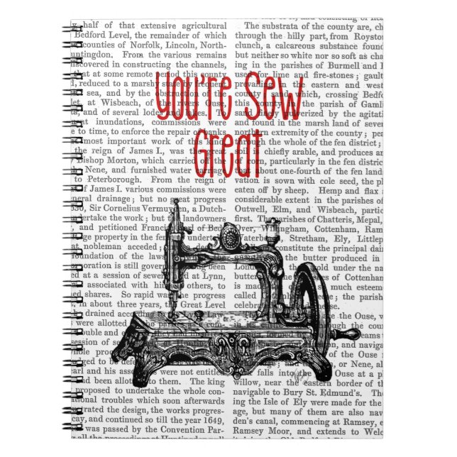 Carnet Vous êtes une grande illustration (Devant)