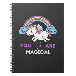 Carnet Vous Êtes Une Unicorne Magique  