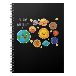 Carnet Vous les Gars N'avez Pas de Vie Planète Drôle Syst