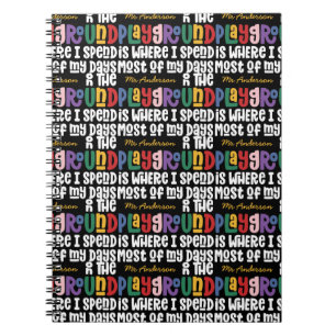 Carnet Vous ne pouvez pas me faire peur typographie ensei