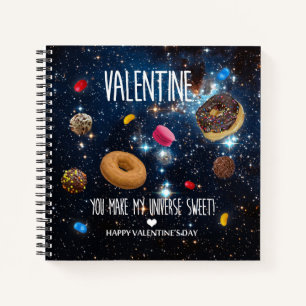 Carnet Vous rendez mon univers doux Saint Valentin