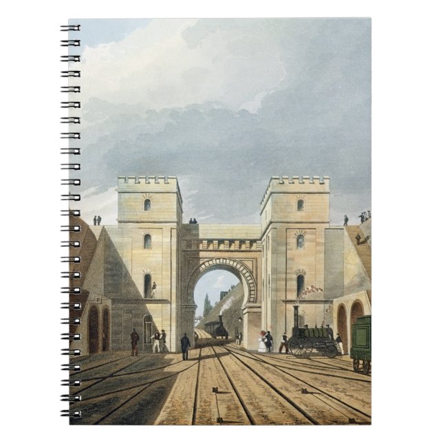 Carnet Voûte maure, regardant du tunnel, plat 10 francs (Devant)