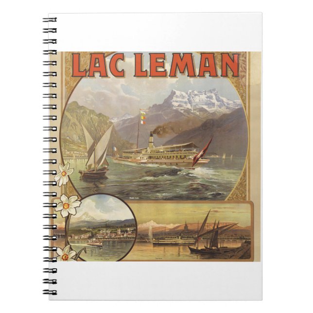 Carnet Voyage à Lac Léman (Devant)
