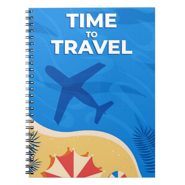 Carnet Voyage Art Time To Travellers (Devant)