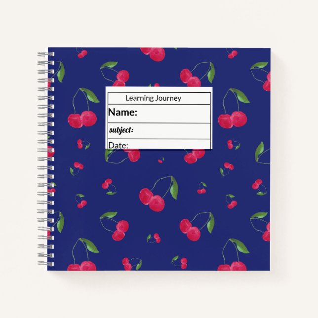 Carnet Voyage d'apprentissage. (Devant)