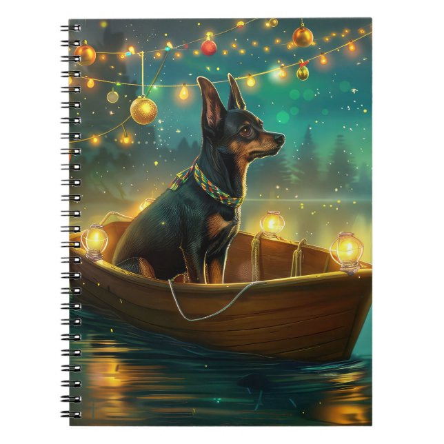 Carnet Voyage de Noël australien Kelpie (Devant)