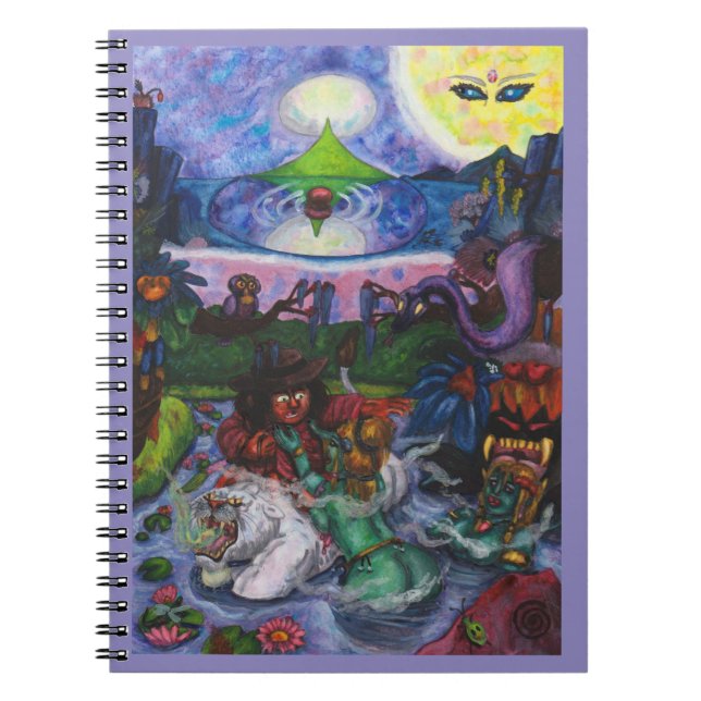 Carnet Voyage de peinture à l'aquarelle Eros Lionne Pyram (Devant)
