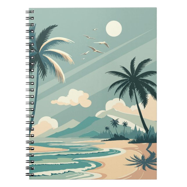 Carnet Voyage de plage (Devant)