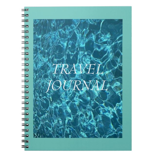 CARNET VOYAGE D'EAU (Devant)