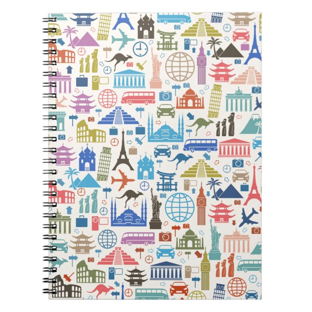 Carnet voyage mondial (Devant)