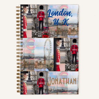 Carnet Voyage original personnalisé "Londres Royaume-Uni"
