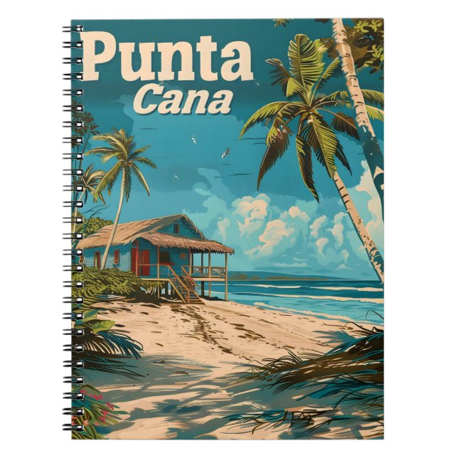 Carnet Voyage Punta Cana Vintage (Devant)