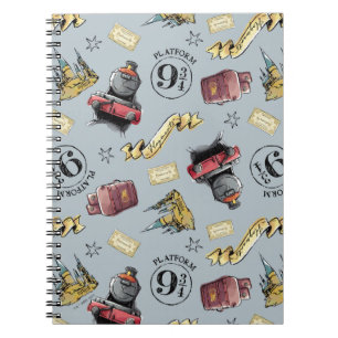 Carnet Voyage vers le motif HOGWARTS™