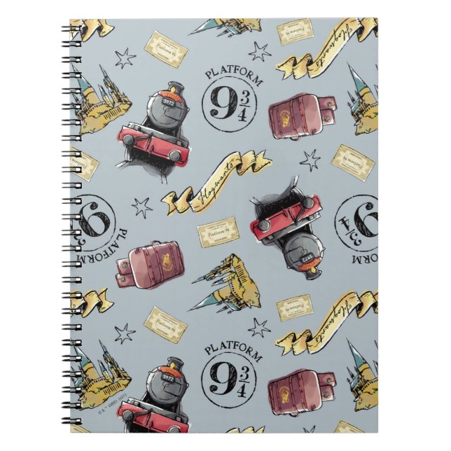 Carnet Voyage vers le motif HOGWARTS™ (Devant)