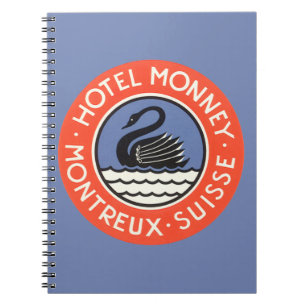 Carnet Voyage Vintage, Hôtel Swan Bird Monney Suisse