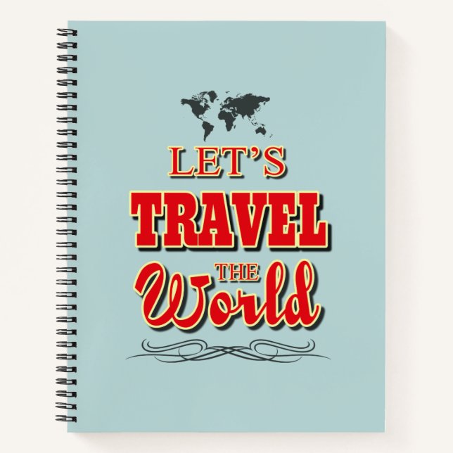 Carnet Voyageons dans le monde (Devant)