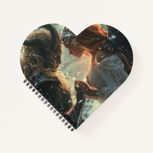 Carnet Vrai Art numérique d'amour (Devant)