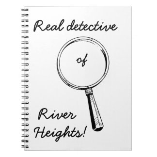 Carnet Vrai détective des tailles de rivière ! : Mignon