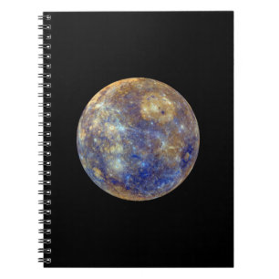Carnet Vue colorée de Mercure