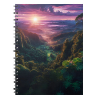 Carnet Vue Crépusculaire