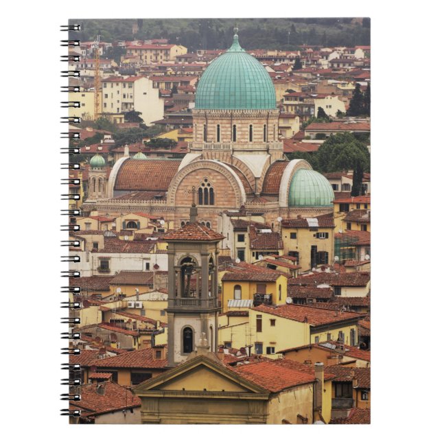 Carnet Vue de Florence, Italie depuis la Piazza (Devant)