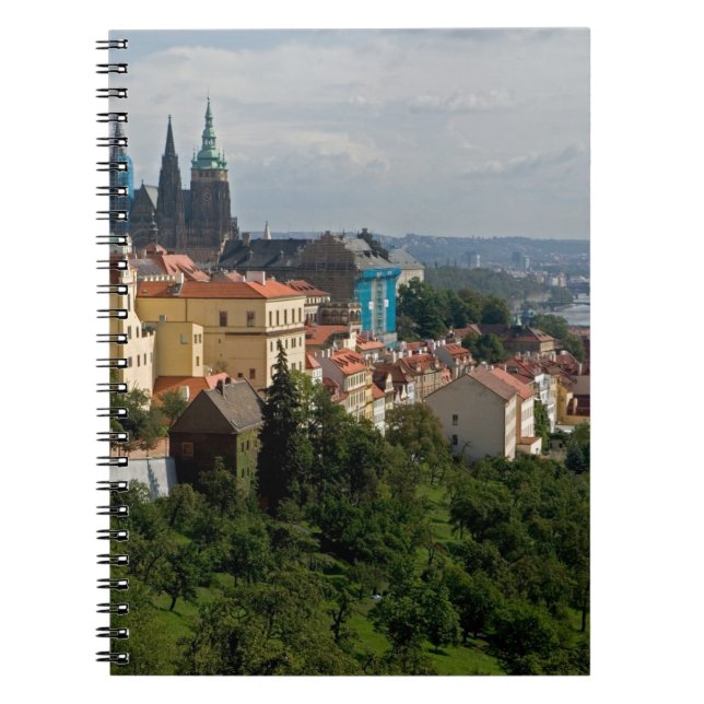 Carnet Vue de la cathédrale Saint-Guy, Prague, République (Devant)
