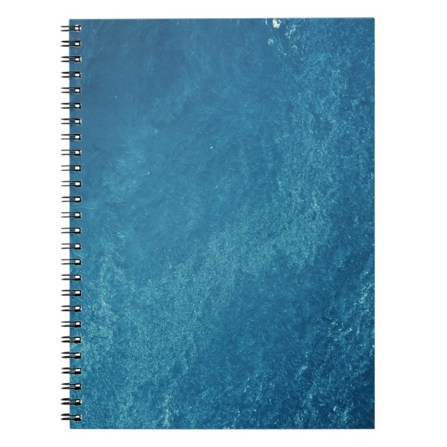 Carnet Vue de l'oeil de l'oiseau sur le plan d'eau (Devant)