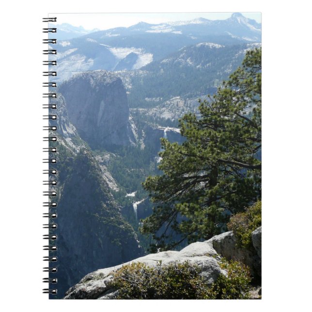 Carnet Vue de Yosemite Mountain dans le parc national de  (Devant)