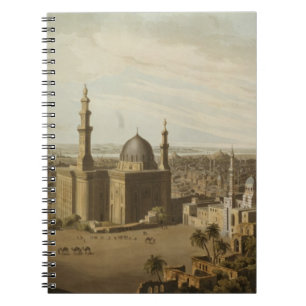 Carnet Vue du Caire grand, gravée par Daniel Havell (17