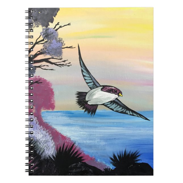 Carnet Vue Oiseaux (Devant)