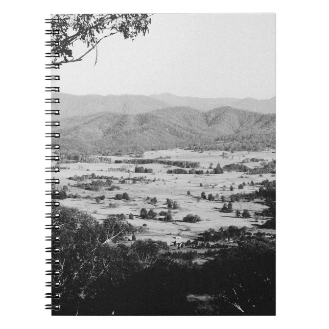 Carnet Vue sur la vallée d'Araluen (Devant)