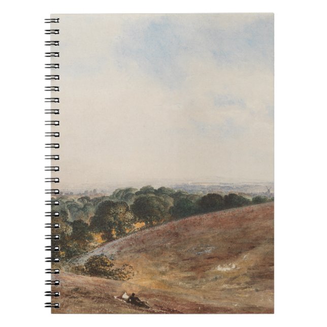 Carnet Vue sur South Downs - John Martin (Devant)