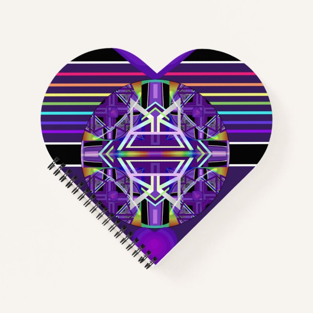 Carnet W3 violet (Devant)