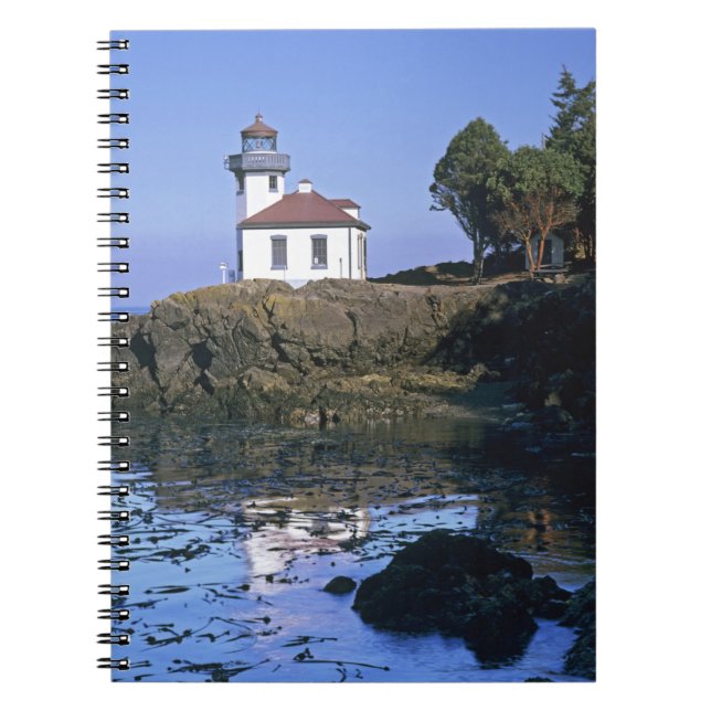 Carnet WA, île San Juan, phare de Lime Kiln (Devant)