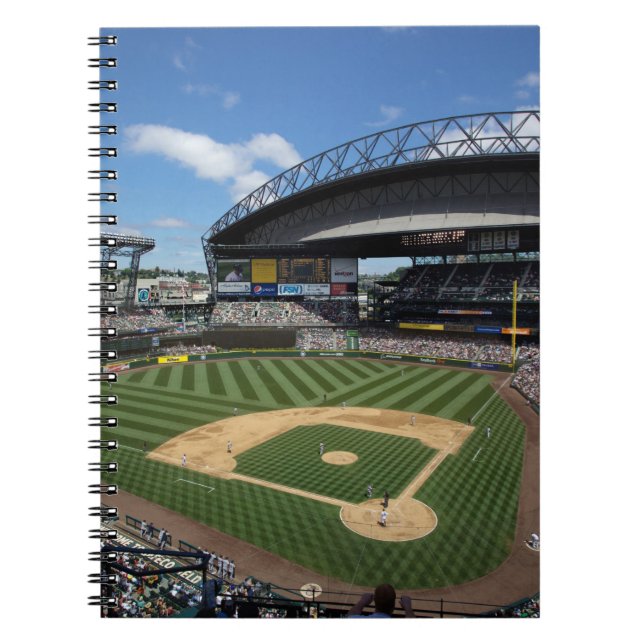Carnet WA, Seattle, Safeco Field, baseball des Mariners (Devant)