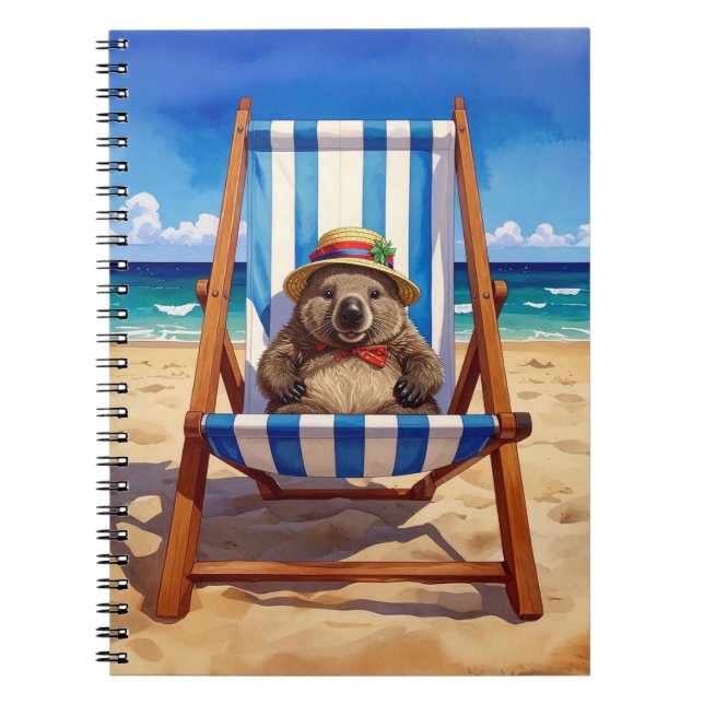 Carnet Wally the Wombat Beach Sling Chair (Devant)