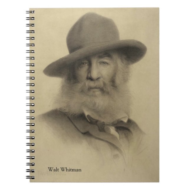 Carnet Walt Whitman - Le bon poète gris (Devant)