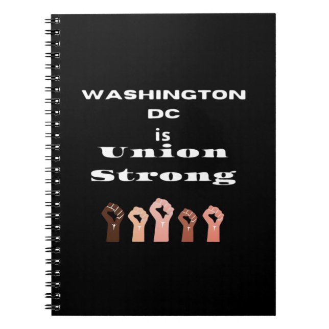 Carnet Washington DC est une Union forte classique - Fête (Devant)