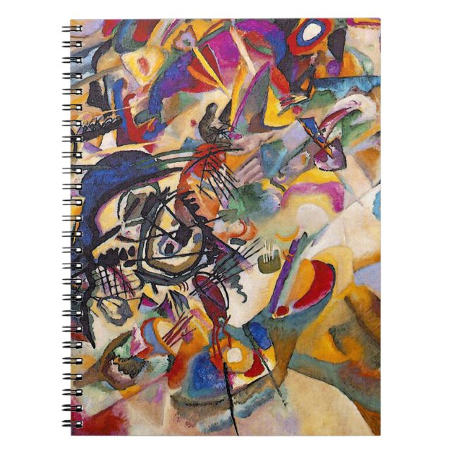Carnet Wassily Kandinsky - Composition 7 Art Abstrait (Devant)