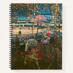 Carnet Wassily Kandinsky Le Couple à Cheval Art Russe
