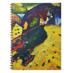 Carnet Wassily Kandinsky. Maisons à Murnau. Expressionnis