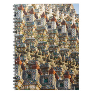 Carnet Wat Arun temple à Bangkok Thaïlande