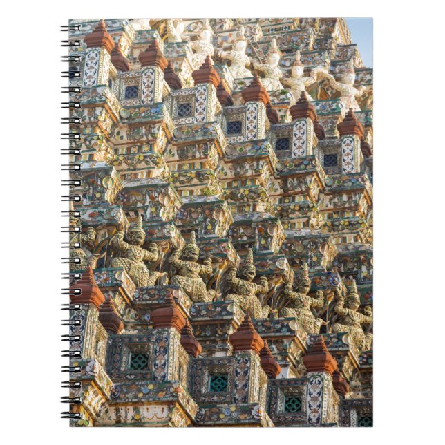 Carnet Wat Arun temple à Bangkok Thaïlande (Devant)