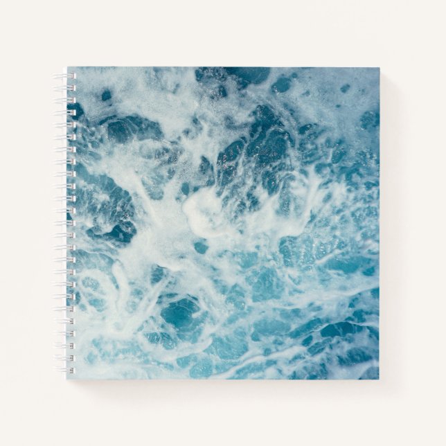 Carnet Water bleu (Devant)